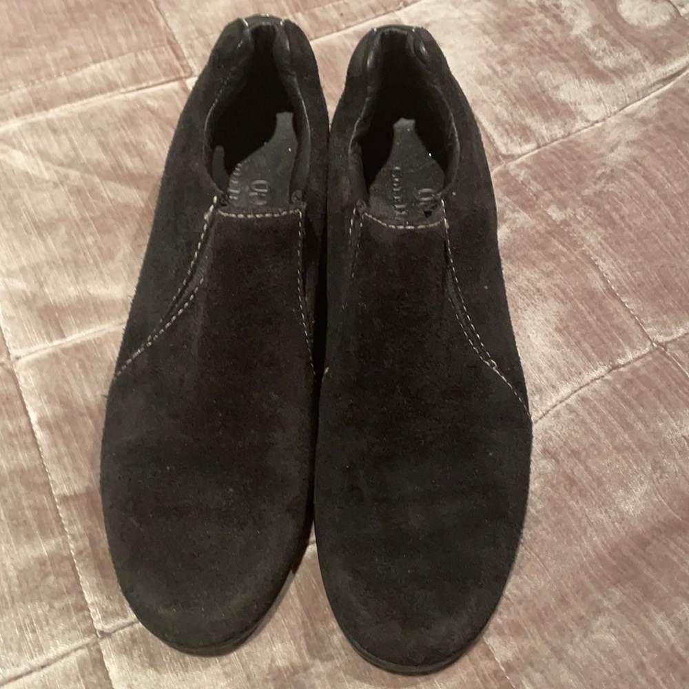 COLE Haan Water Proof Suede Booties